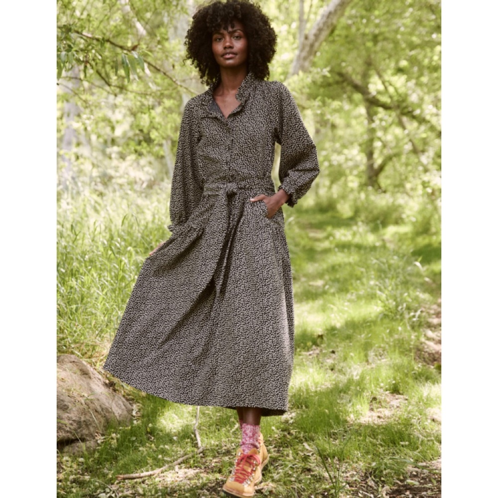 The Great. Venetian midi dress